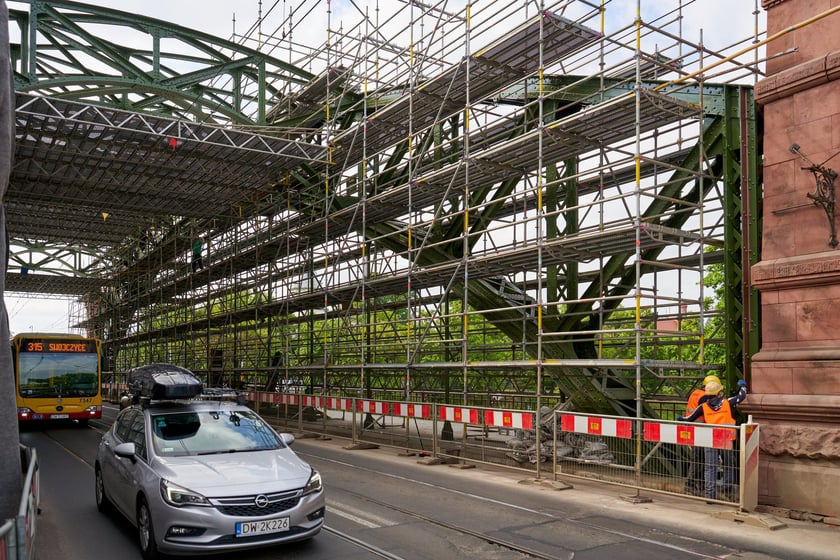 Remont mostu Zwierzynieckiego - 25 maja 2023 r.