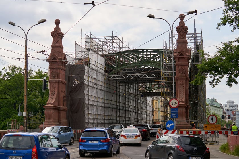 Remont mostu Zwierzynieckiego - 25 maja 2023 r.