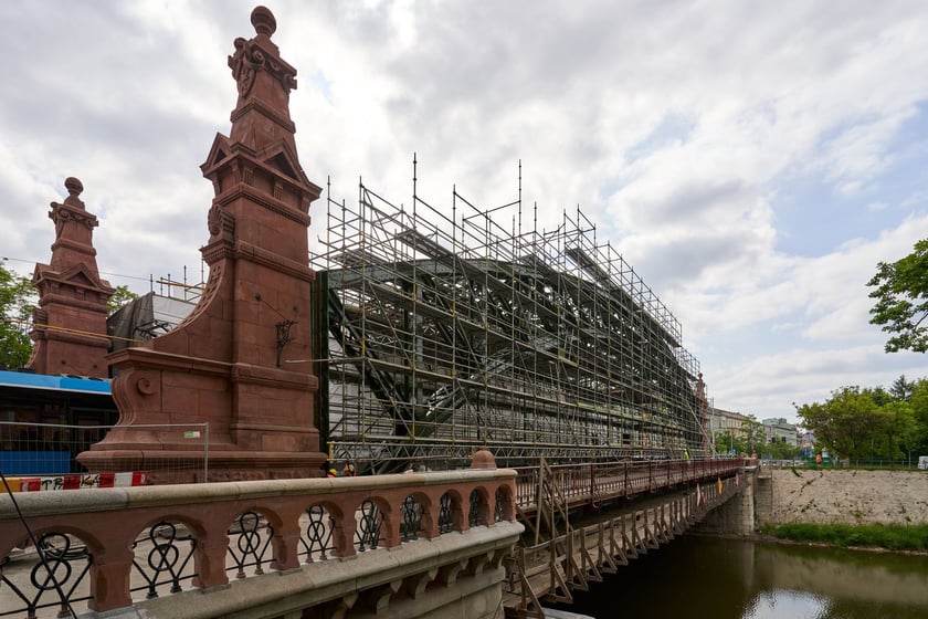 Remont mostu Zwierzynieckiego - 25 maja 2023 r.