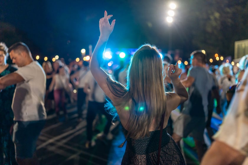 Potańcówka na placu Wolności