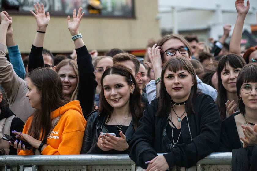 Pierwszy dzień koncertów juwenaliowych na Wittigowie