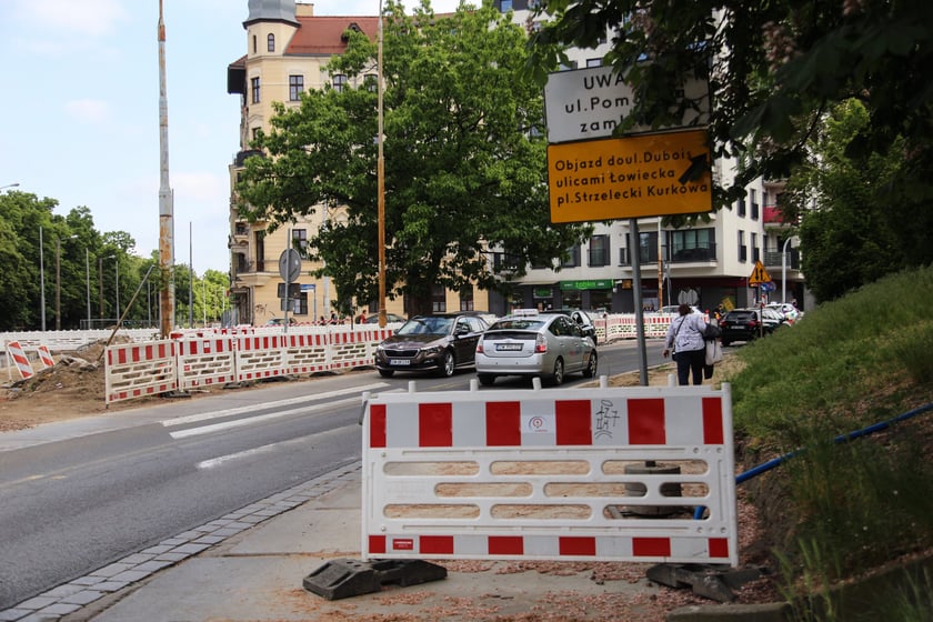 Okolica, gdzie znaleziono bombę