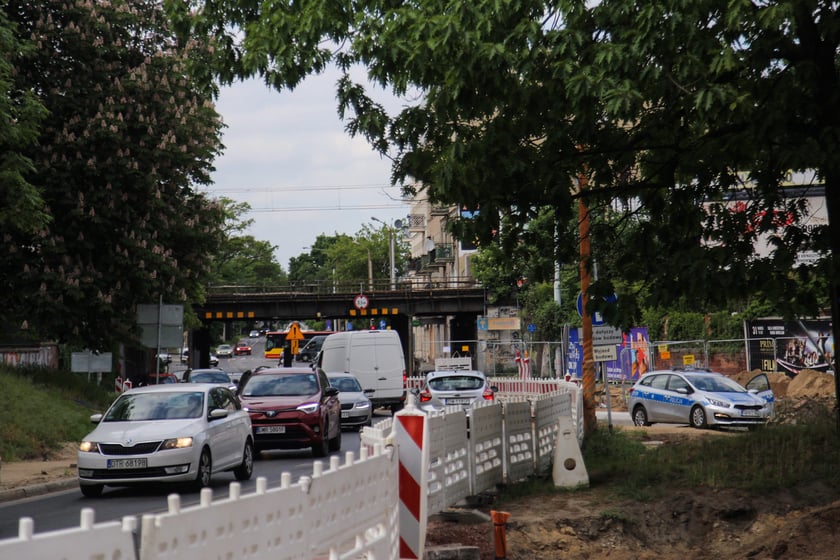Okolica, gdzie znaleziono bombę