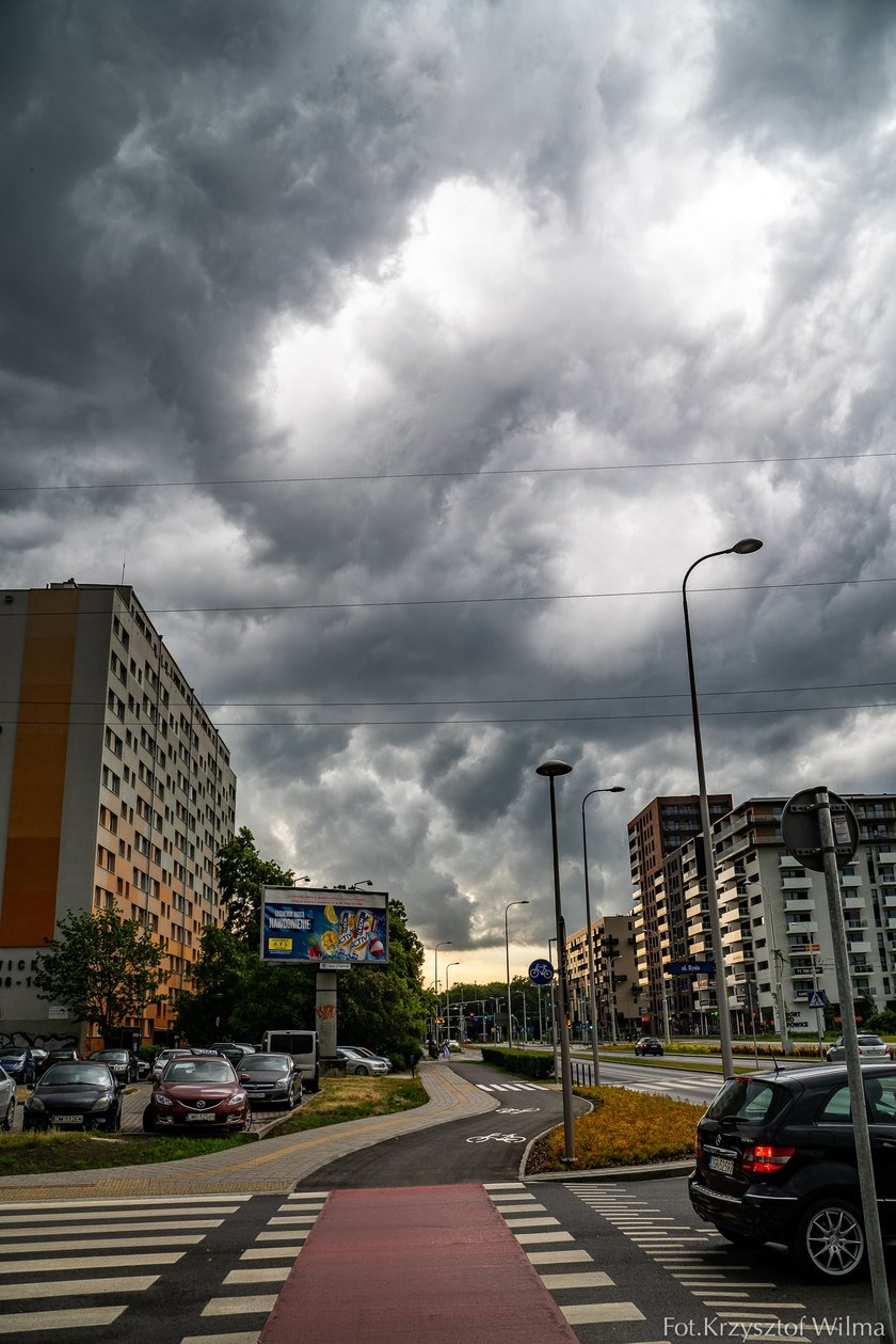 Wał szkwałowy nad Wrocławiem