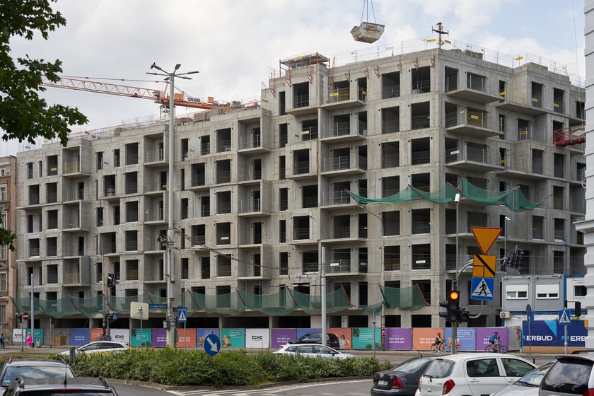Budowa budynku hotelowo-usługowego przy ulicy Grabiszyńskiej
