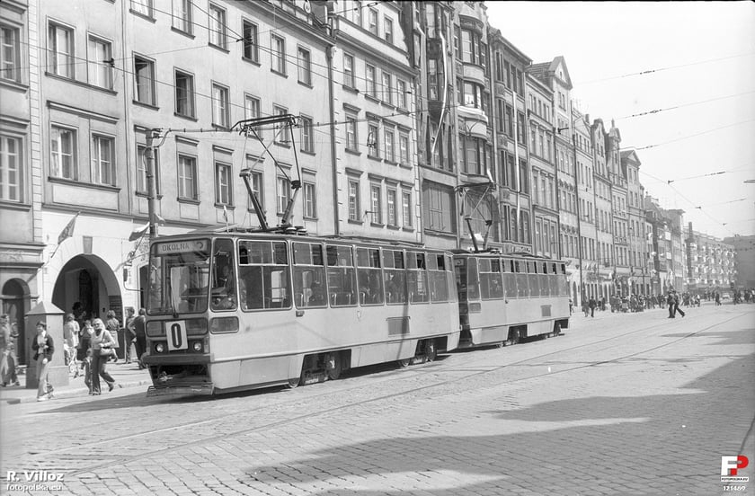 Dawne elektryczne tramwaje we Wrocławiu