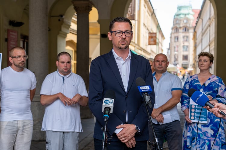 Sergiusz Kmiecik, przewodniczący Rady Miejskiej Wrocławia