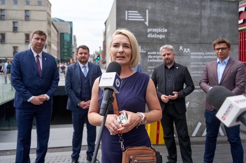 Uroczyste odsłonięcie krasnala Unicefka