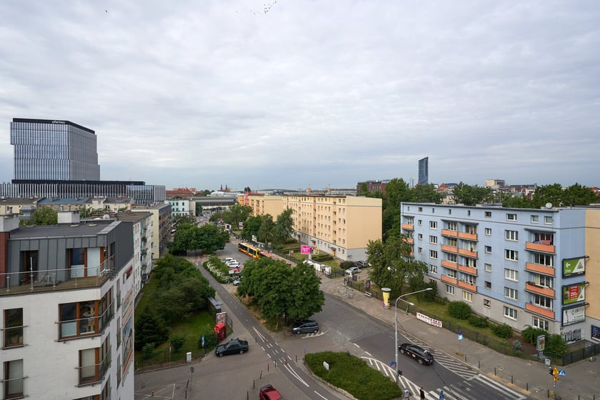 Panorama Wrocławia widziana z Trzonoliniowca
