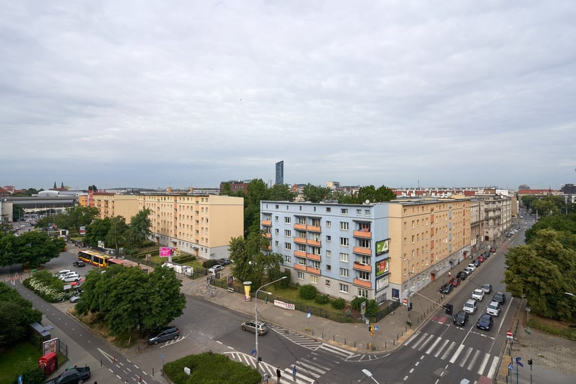 Panorama Wrocławia widziana z Trzonoliniowca