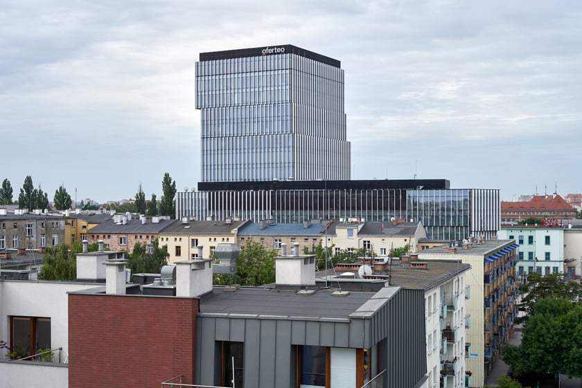 Panorama Wrocławia widziana z Trzonoliniowca