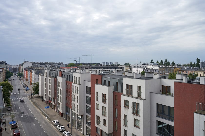 Panorama Wrocławia widziana z Trzonoliniowca