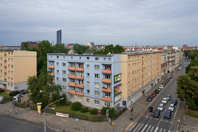 Panorama Wrocławia widziana z Trzonoliniowca