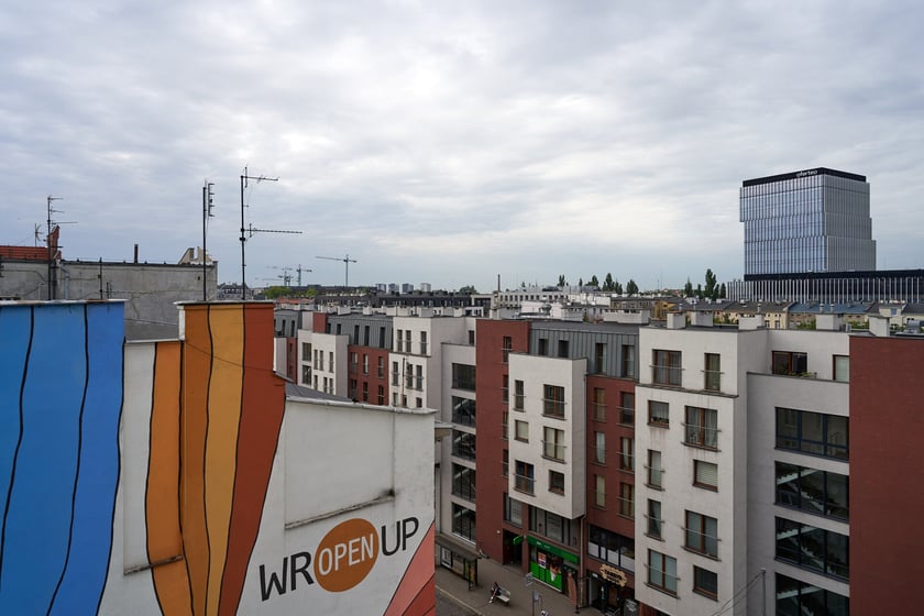 Panorama Wrocławia widziana z Trzonoliniowca