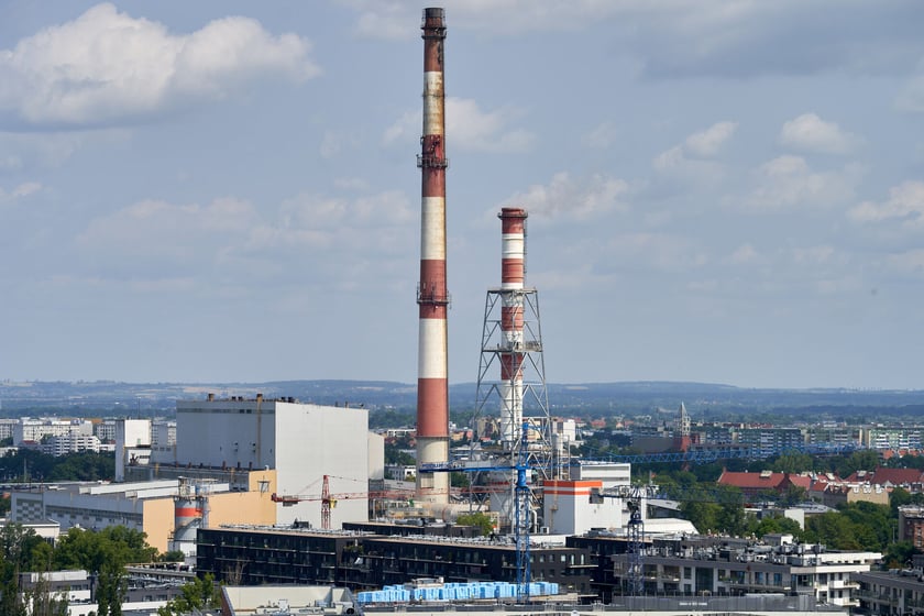 Panorama Wrocławia z dachu Atal Towers