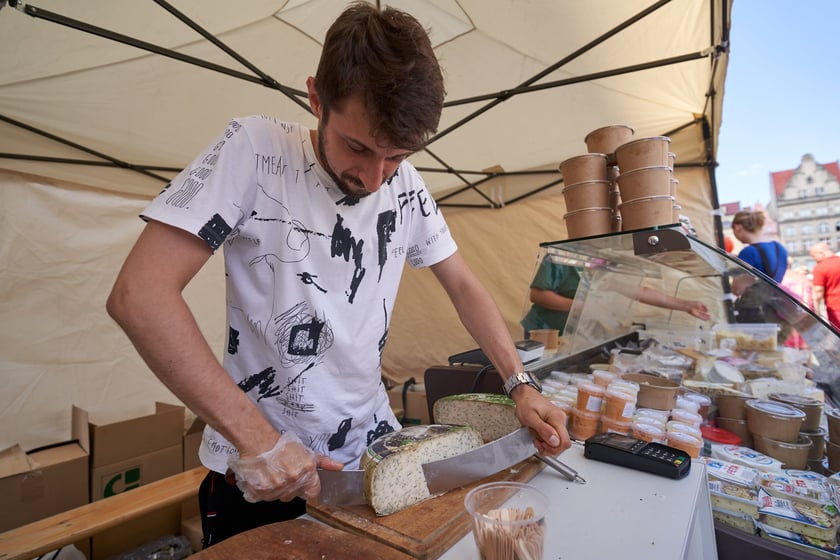 Festiwal kulinarny Delicje Regionów na wrocławskim Rynku
