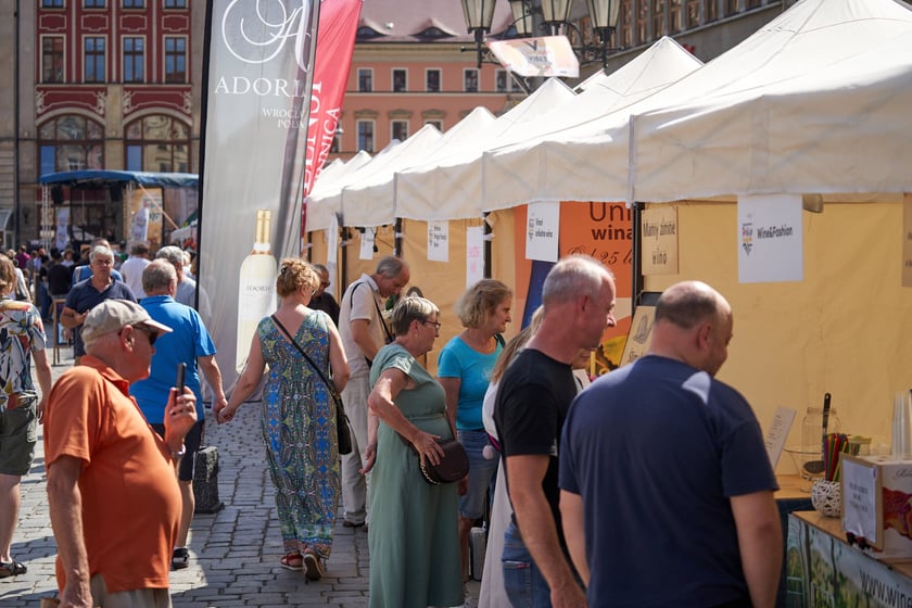 Festiwal kulinarny Delicje Regionów na wrocławskim Rynku