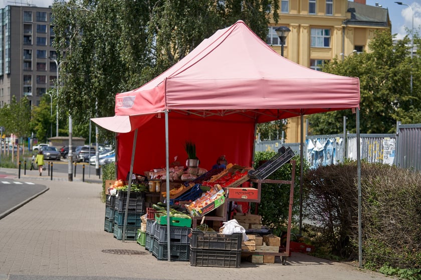 Ceny warzyw i owoców w Hali Targowej i w warzywniakach w centrum Wrocławia