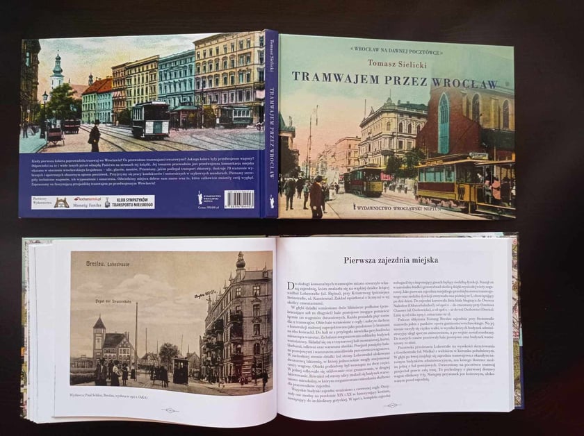 książka "Tramwajem przez Wrocław"