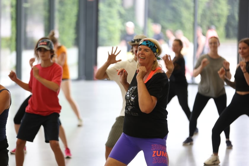 Darmowy trening zumby w ramach Lata na Pergoli&nbsp;