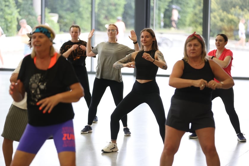 Darmowy trening zumby w ramach Lata na Pergoli&nbsp;