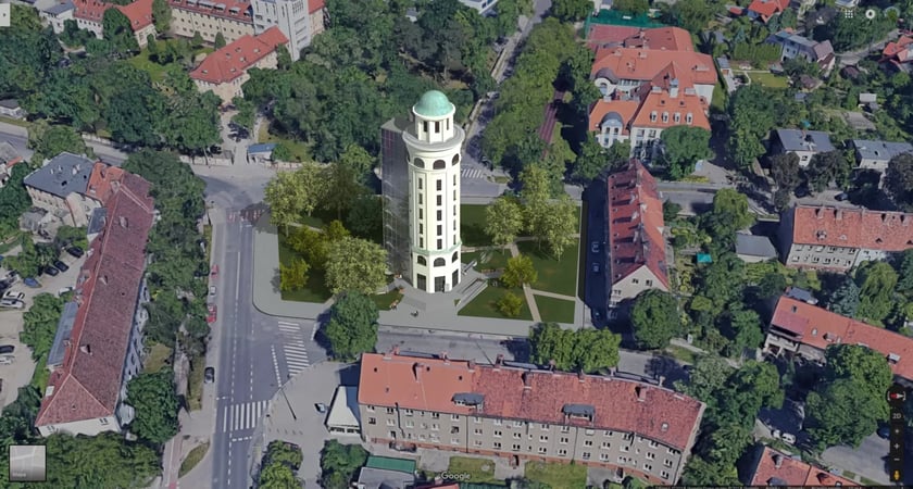Plany przebudowy wieży ciśnień na Karłowicach