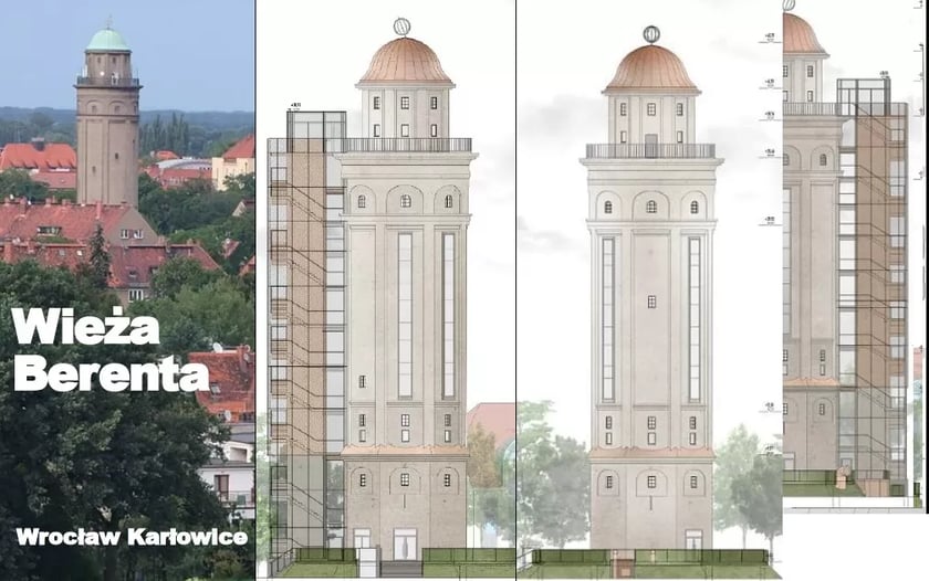 Plany przebudowy wieży ciśnień na Karłowicach
