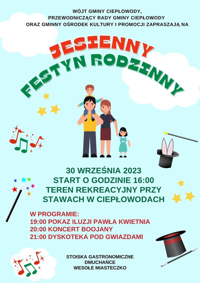 Ciepłowody, festyn rodzinny, 30 września