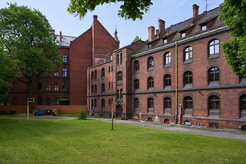 Budynek przy ul. Krętej. Dawny akademik Wagant