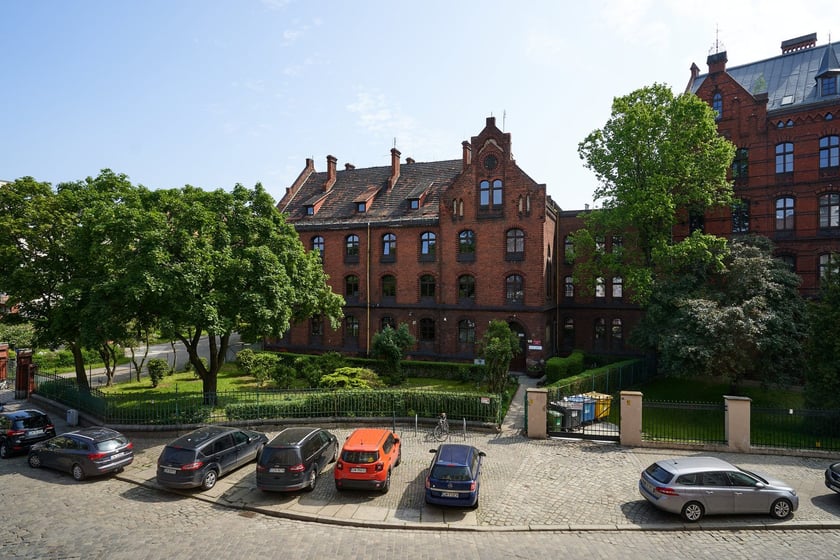 Budynek przy ul. Krętej. Dawny akademik Wagant