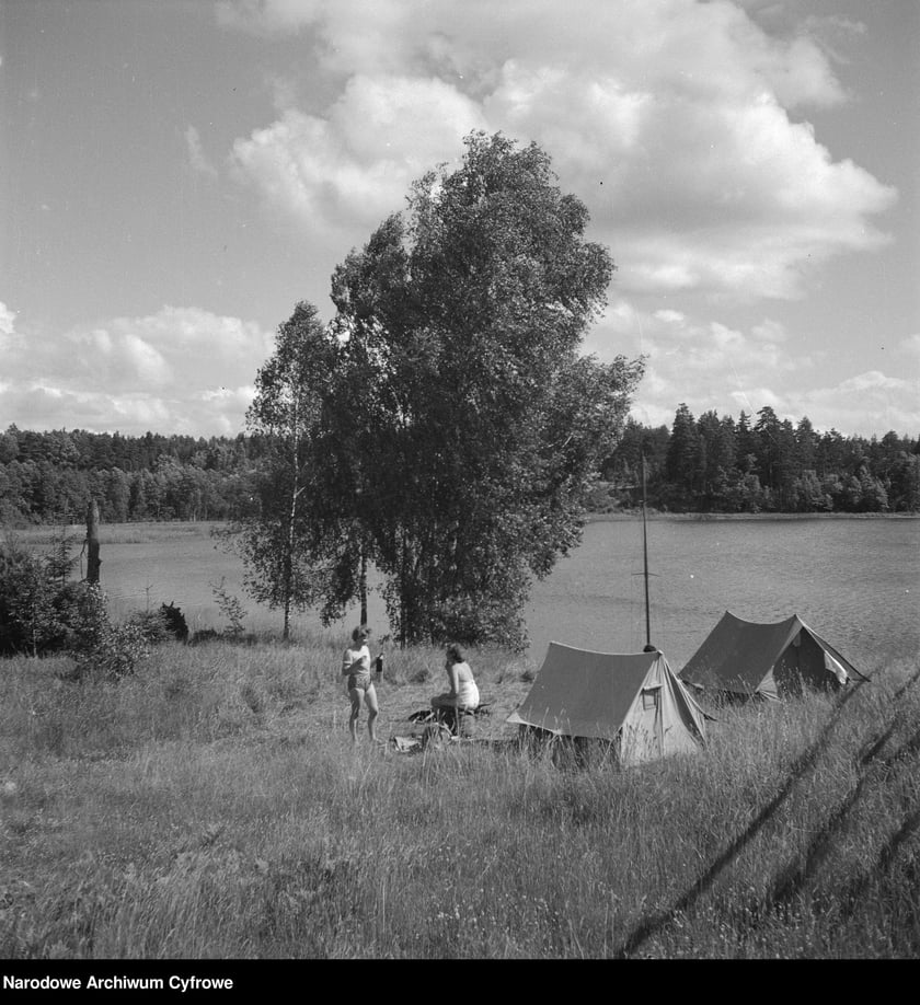 Wakacje w PRL-u, Mazury 1958