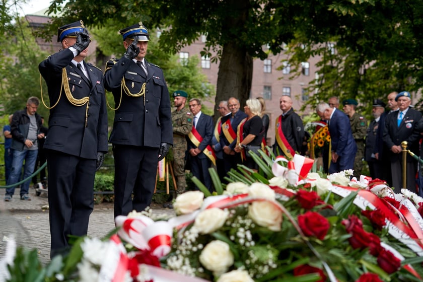 Uroczystości z okazji rocznicy wybuchu Powstania Warszawskiego