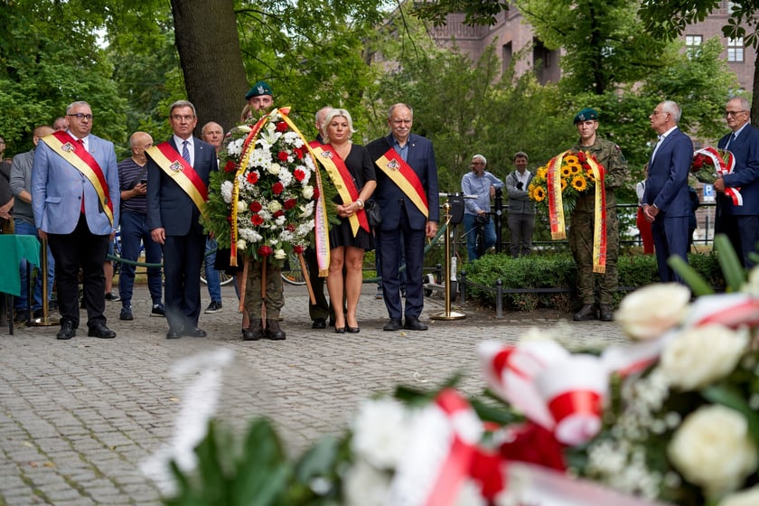 Uroczystości z okazji rocznicy wybuchu Powstania Warszawskiego