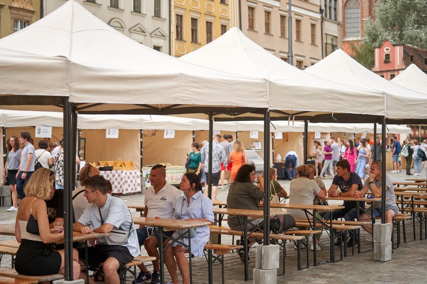 Wrocławska Feta - Festiwal Wina, Piwa i Sera 2023 w Rynku