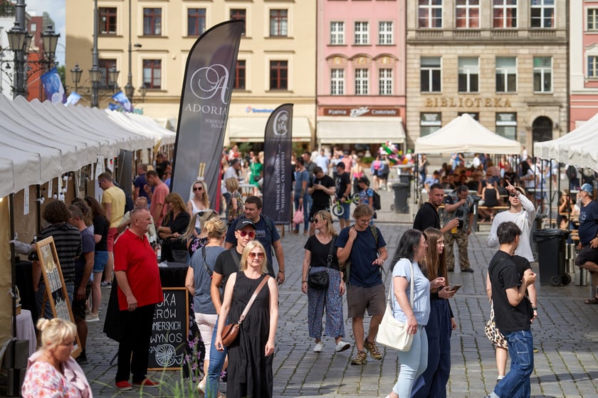 Wrocławska Feta - Festiwal Wina, Piwa i Sera 2023 w Rynku
