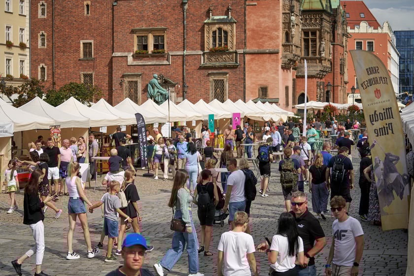 Wrocławska Feta - Festiwal Wina, Piwa i Sera 2023 w Rynku