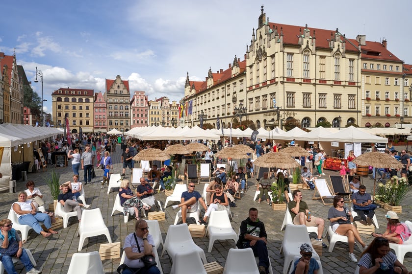 Wrocławska Feta - Festiwal Wina, Piwa i Sera 2023 w Rynku