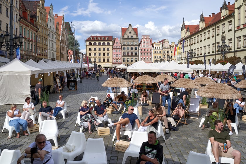 Wrocławska Feta - Festiwal Wina, Piwa i Sera 2023 w Rynku