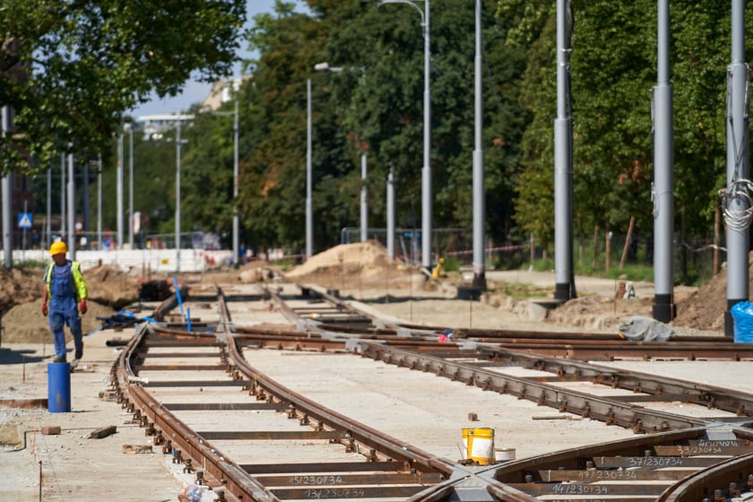 Przebudowa placu Staszica i ulicy Pomorskiej w sierpniu 2023 roku