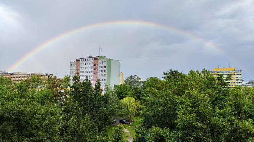 Tęcza nad Wrocławiem