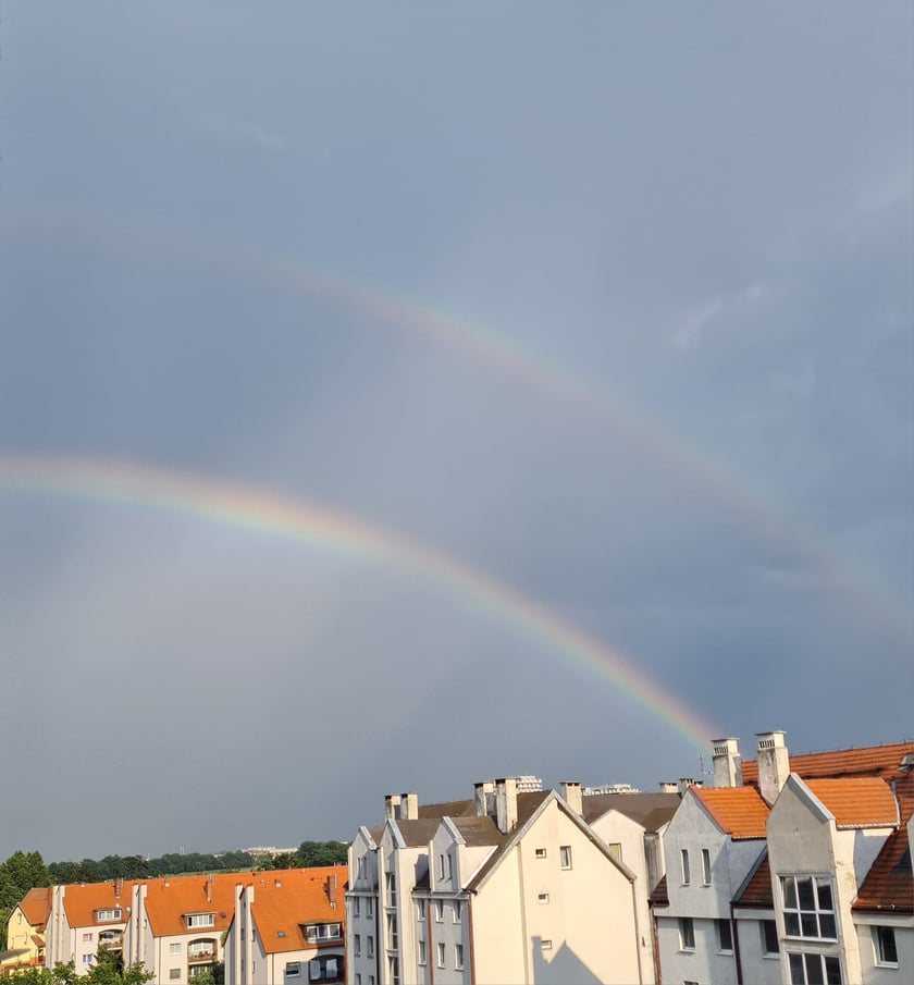 Tęcza nad Wrocławiem