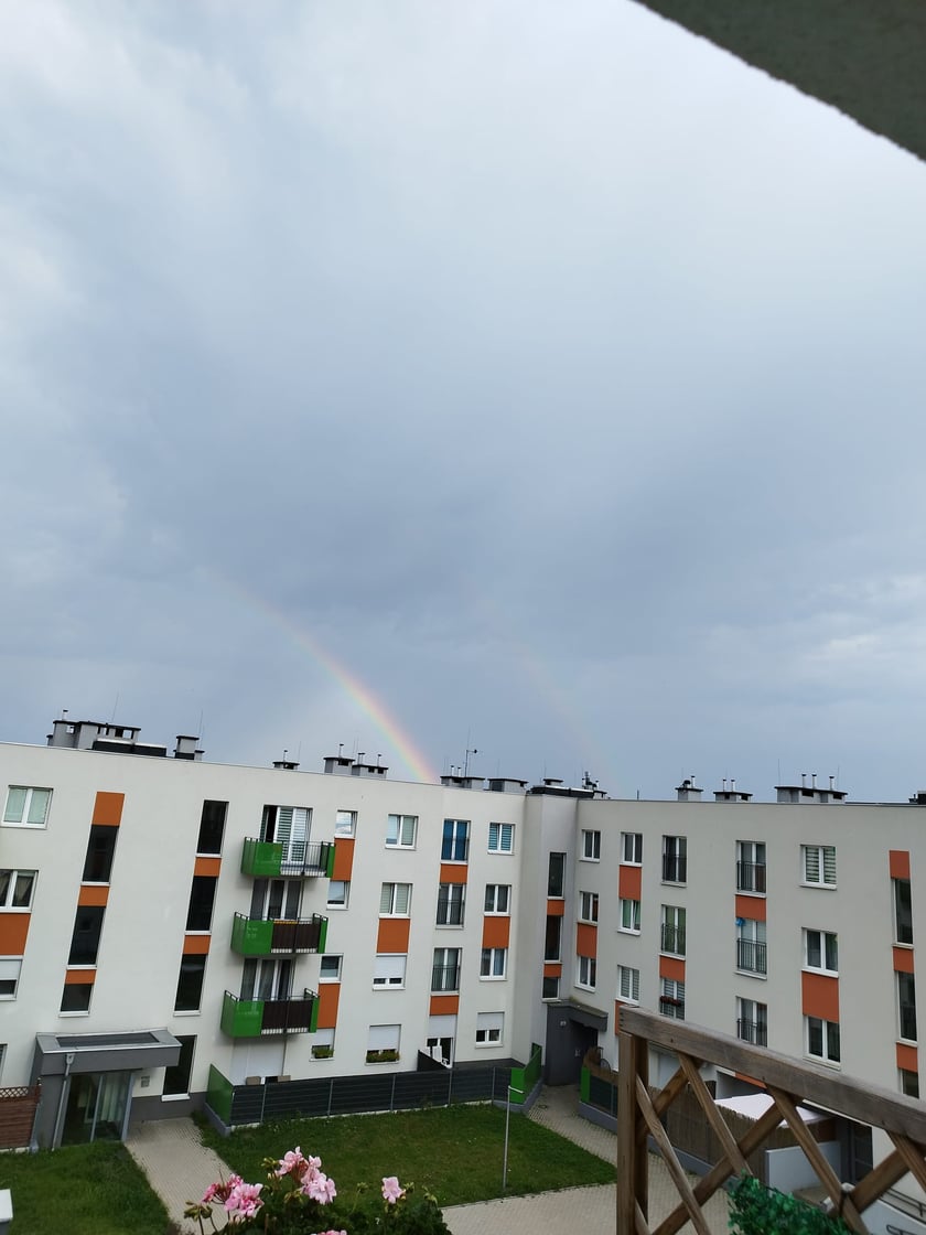 Tęcza nad Wrocławiem