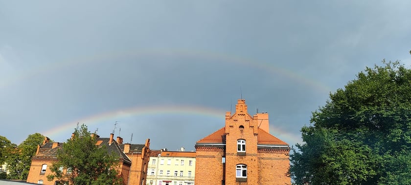 Tęcza nad Wrocławiem