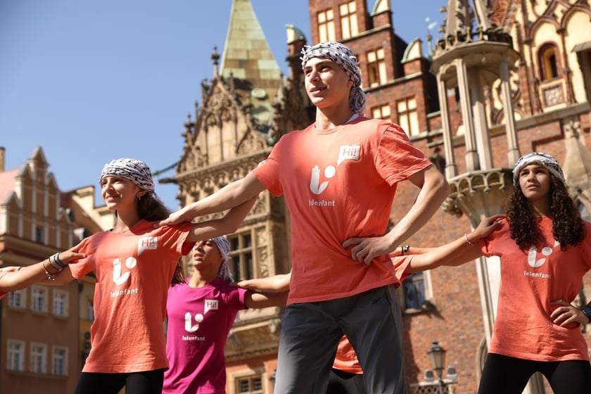 Parada "Wszyscy za mną" w ramach projektu Lelenfant&nbsp;