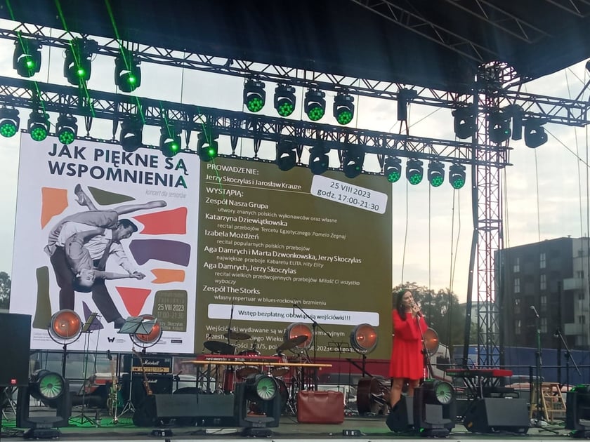 koncert w Zajezdni - Jak piękne są wspomnienia. 25.08.2023 r.