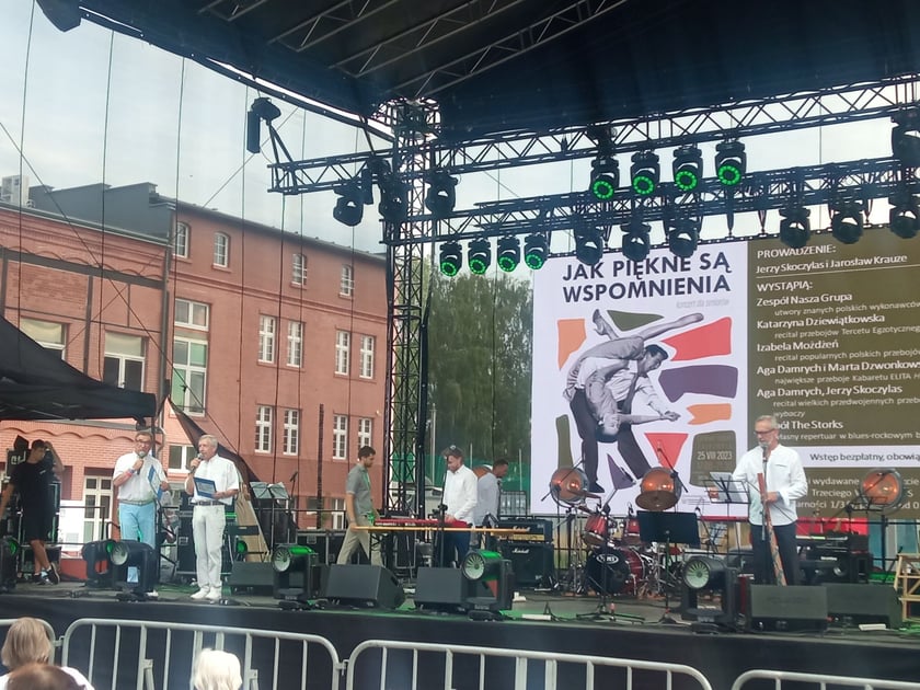 koncert w Zajezdni - Jak piękne są wspomnienia. 25.08.2023 r.