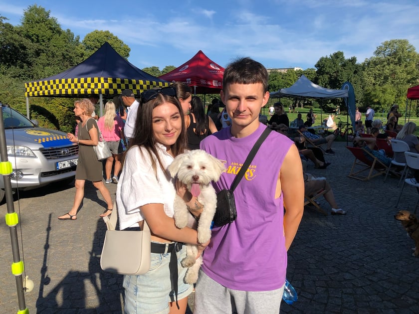 Nadodrzański Dzień Psa w Parku Staszica