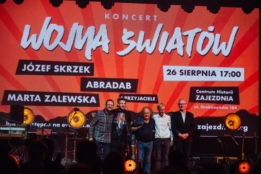 Wyjątkowy koncert ?Wojna Światów? przy CH Zajezdnia z okazji rocznicy powstania Solidarności