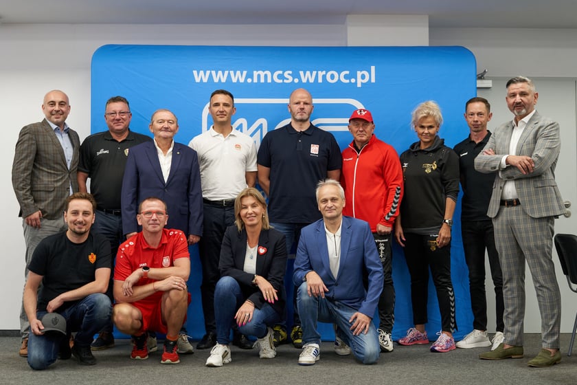 Konferencja prasowa przed sportowym rozpoczęciem roku szkolnego