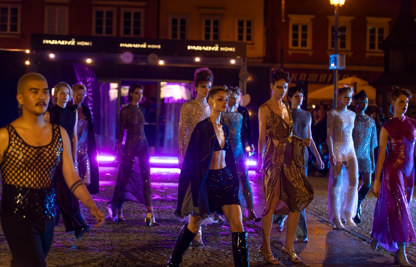 Pokaz mody Gosi Baczyńskiej na placu Solnym we Wrocławiu, 29.08.2023